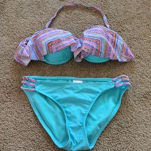 Blue Bikini Set